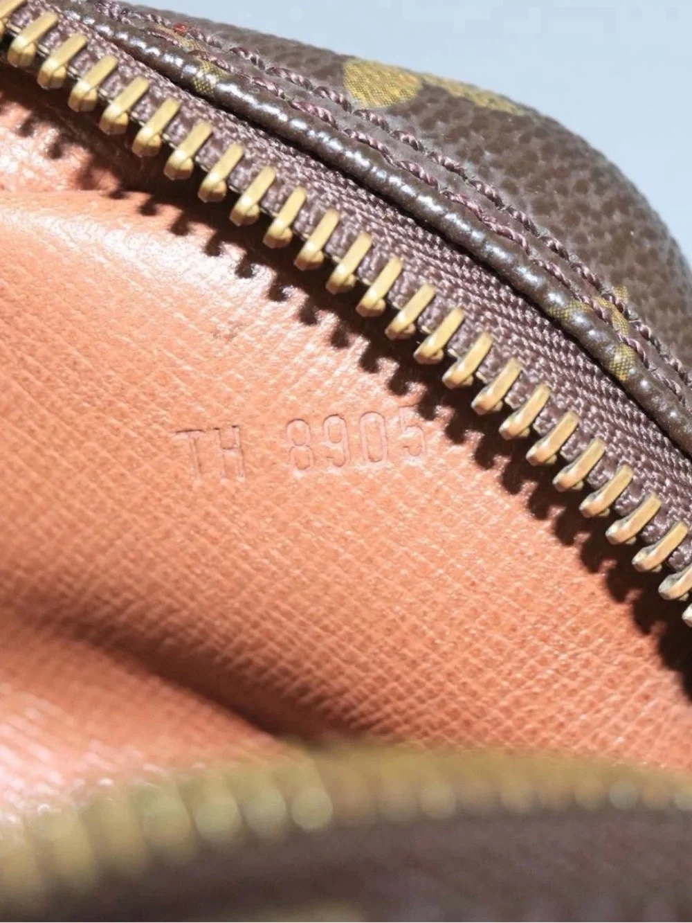 Louis Vuitton Monogram Canvas Messenger Bag in Brown and Tan